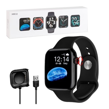 Smart Watch HW22 Siyah Akıllı Saat