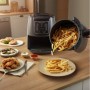 Karaca Air Pro Cook XL 2 in 1 Konuşan Airfryer Black Chrome