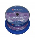 Verbatim DVD-R 4.7GB 16X Hızında 50'li 43550