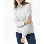 Şimal Kadın Kanguru Cepli Kapüşonlu Sweatshirt Gri