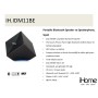 iHOME Portable Bluetooth Speaker ve Speakerphone, Siyah