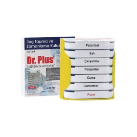 Dr. Plus Haftalık İlaç ve Zamanlama Kutusu 7x24