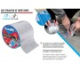 Bondit Çatı İzolasyon Ses Su Yalıtım Tamir Bandı Çamur Bant Gri 70 MM x 2 Mt