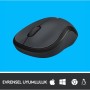 Logitech M220 Sessiz Kompakt Kablosuz Mouse - Siyah