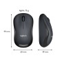 Logitech M220 Sessiz Kompakt Kablosuz Mouse - Siyah