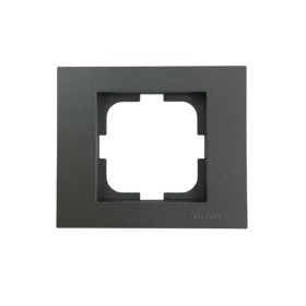 OVİVO Grano Metallıc Tekli Çerçeve Füme
