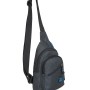 Newish Unisex Keten Kumaş Su Geçirmez Çanta, Çapraz Askılı Omuz Ve Göğüs Çantası