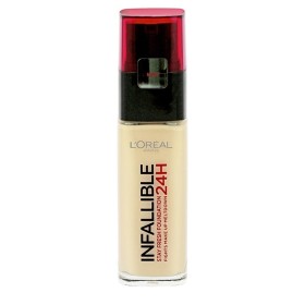 L'Oreal Paris Uzun Süre Kalıcı Fondöten - Infallible 24H Foundation 125 Naturel Rose 30 ml