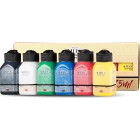 Artdeco Akrilik Boya Set Canlı Renkler 6 x 75ml