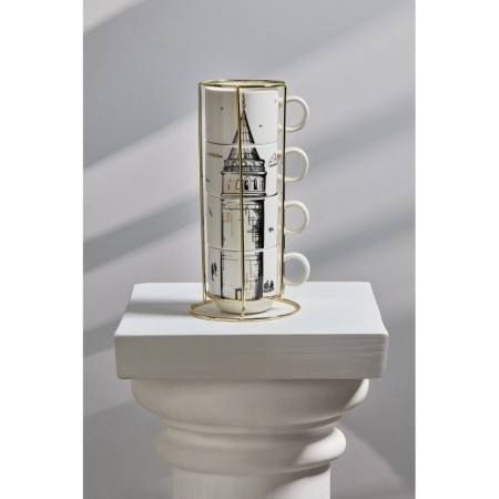 Karaca X Ist Collection Galata 4 Parça Standlı Mug Kupa 153.03.06.4675