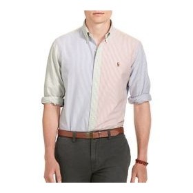 Ralph LAUREN Siyah Pamuk Erkek Gömlek 710615724006