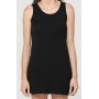 Mix Virage Kadın Siyah U Yaka Basic Body Elbise