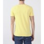 PointBack V Yaka Düz Sarı Erkek T-shirt 22y5310