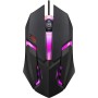 OUIDENY 600m Kablolu Rgb Optik Oyuncu Mouse Siyah 01