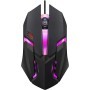 OUIDENY 600m Kablolu Rgb Optik Oyuncu Mouse Siyah 01