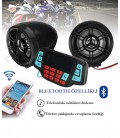 MTS Motosiklet Mp3 Çalar+radyo+alarm Sistemi Ios Ve Android Için Özel Uygulama