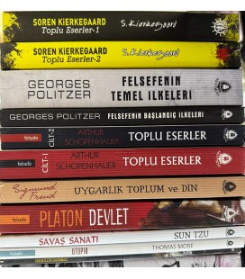 İzmir Kültür Sanat Felsefe Seti 11 Kitap