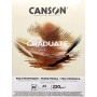 Canson Graduate Natural Mix Media A5 220gr 30yp Çok Amaçlı Blok