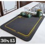 Kitchen Store Banyo Matı Kurulama Matı Bulaşık Kurutma Matı Katlanabilir Tezgah Üstü Ped