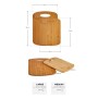 Karaca Defne 2'li Bambu Kesme Tahtası 28/33 Cm 153.03.09.0013