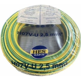 Hes Nya Kablo 2,5 Mm Sarı Yeşil H07v-U 100mt