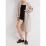Suud Gri Dokulu Kimono Ceket 418134515