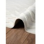 CARLA DOLGE Krem Saçaklı Dokuma Halı Yolluk Oturma Odası Çocuk Odası Salon Halısı 60x110cm