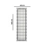 Nuvomon Luxury Modern Keten Görünümlü Masa Bandı L1 - 40x140 cm