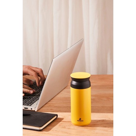 Karaca Rainbow Yellow Paslanmaz Çelik Termos 350 ml 153.03.08.4332