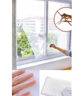 Sin-tak Vivyan Kesilebilir Pencere Sinekliği Cırt Bantlı Yapışkanlı 150cm X 130cm