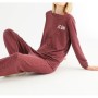 Siyah İnci Bordo Cepli Eşofman-sweatshirt Takım 21278068