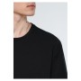 Mavi Bisiklet Yaka Siyah Basic Tişört Loose Fit - Bol Rahat Kesim 0610136-900