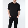 Mavi Bisiklet Yaka Siyah Basic Tişört Loose Fit - Bol Rahat Kesim 0610136-900