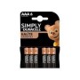 Duracell Simply Aaa 6'lı Ince Kalem Pil Duracell 6'lı simply