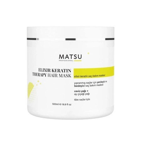MATSU Elixir Keratin Saç Bakım Maskesi 500ml