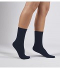 Birmen Socks Kadın Pamuklu Siyah Çorap
