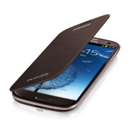 Samsung Galaxy S3 Flip Cover, S3 Neo EFC-1G6FA swivel holster Brown