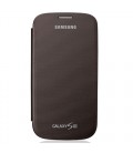 Flip Cover Samsung Galaxy S3, S3 Neo EFC-1G6FA Brown Kapaklı Kılıf