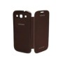 Flip Cover Samsung Galaxy S3, S3 Neo EFC-1G6FA Brown Kapaklı Kılıf