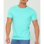 Dirty Blue Koyumint Erkek Likralı Bisiklet Yaka Basic T-shirt