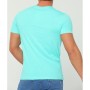 Dirty Blue Koyumint Erkek Likralı Bisiklet Yaka Basic T-shirt