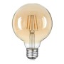 Heka G95 Filament Tip Rustik Sarı Cam Ampul 8 W Led Ampul - Gün Işığı