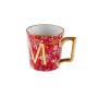 Karaca Flower M Harfli Kupa 350 ml