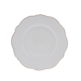 Karaca Romantic Pasta Tabağı Gold 20 cm