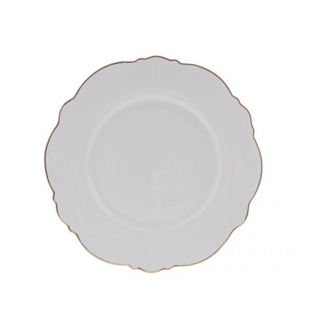 Karaca Romantic Pasta Tabağı Gold 20 cm