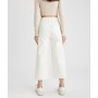 Defacto U0699AZ Kadın Beyaz Culotte Jean Pantolon