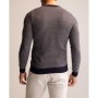 Defacto Slim Fit Bisiklet Yaka Triko Erkek Kazak Lacivert X5159AZ