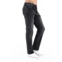 CEDY DENIM Erkek Antrasit Likralı Yüksek Bel Regular Fit Bol Kesim Premıum Martin Kot Pantolon Jean C336