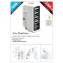 2000 mA Car Cigarette Lighter Charger with 4xUSB u love UCK02