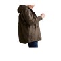 Defacto Erkek Haki Kapüşonlu Slim Fit Pamuklu İçi Yumuşak Tüylü Kalın Parka R6780AZ20CW